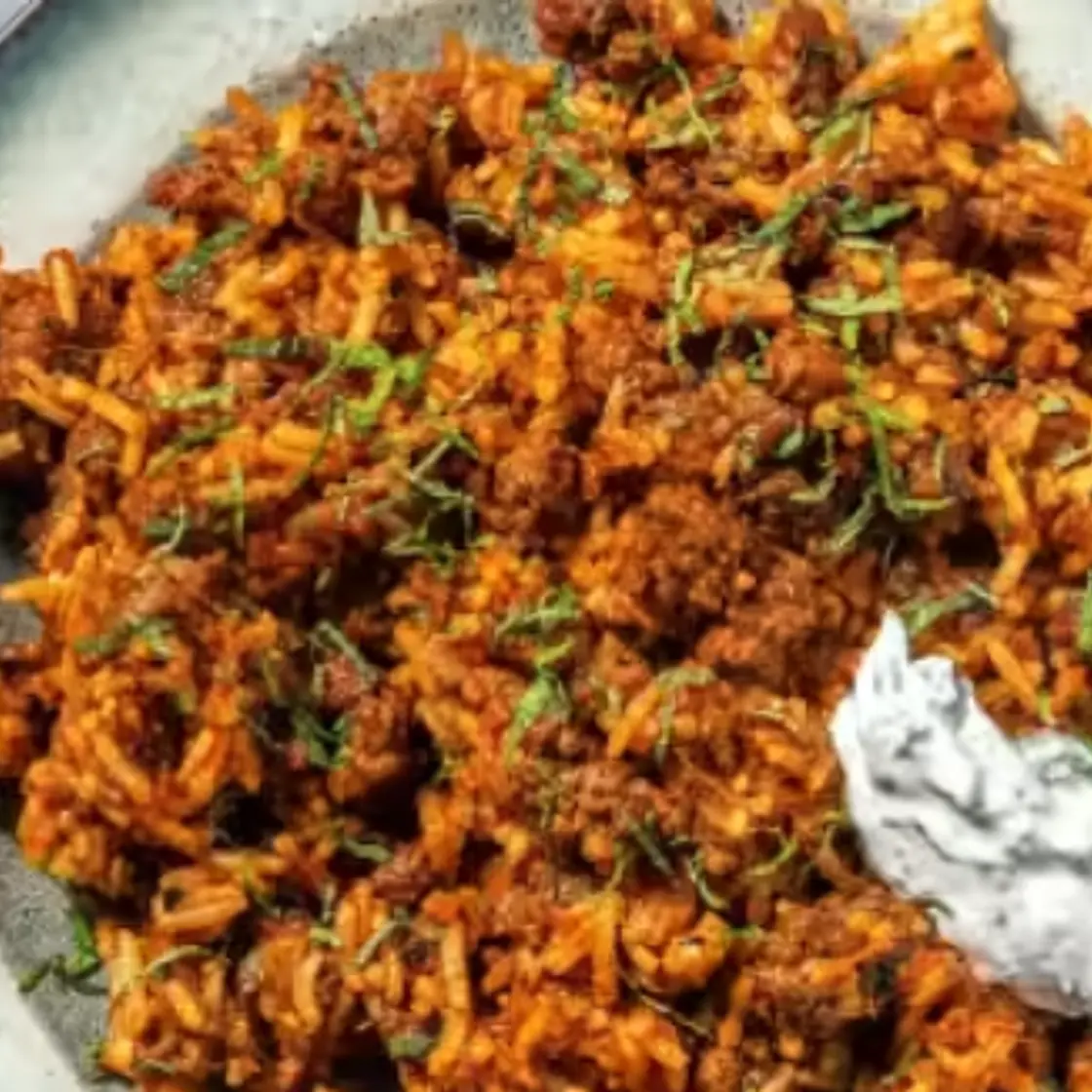 Chermoula Spiced Lamb and Rice