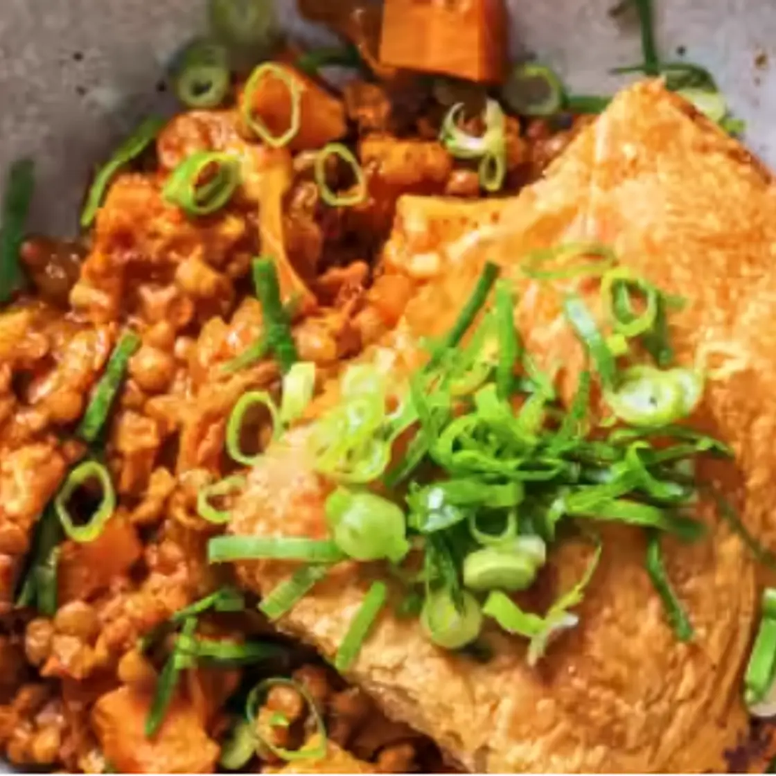 Curried Paneer Dal Pie