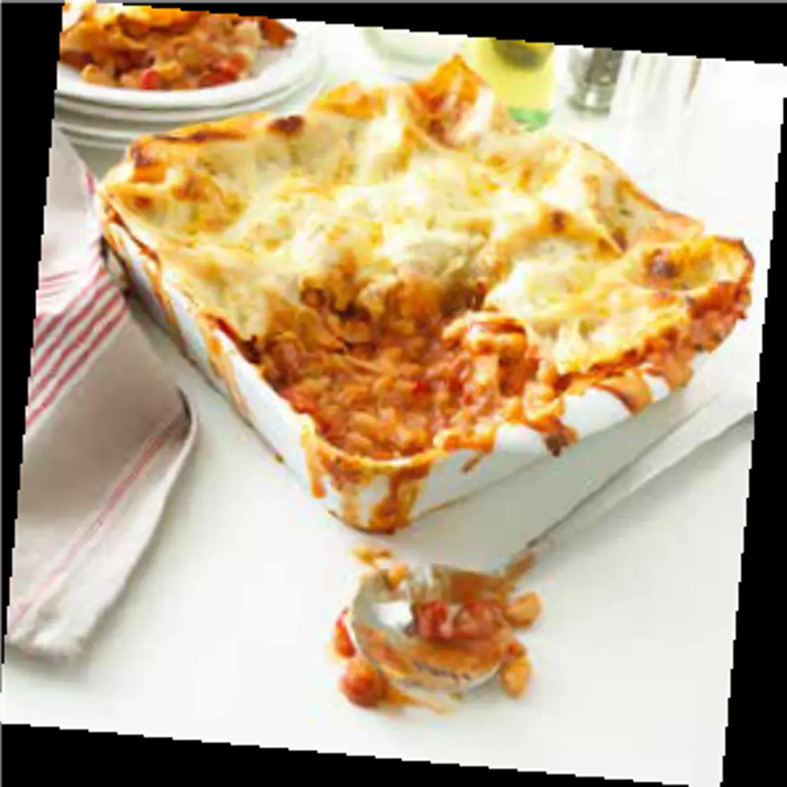 Baked Bean Lasagne