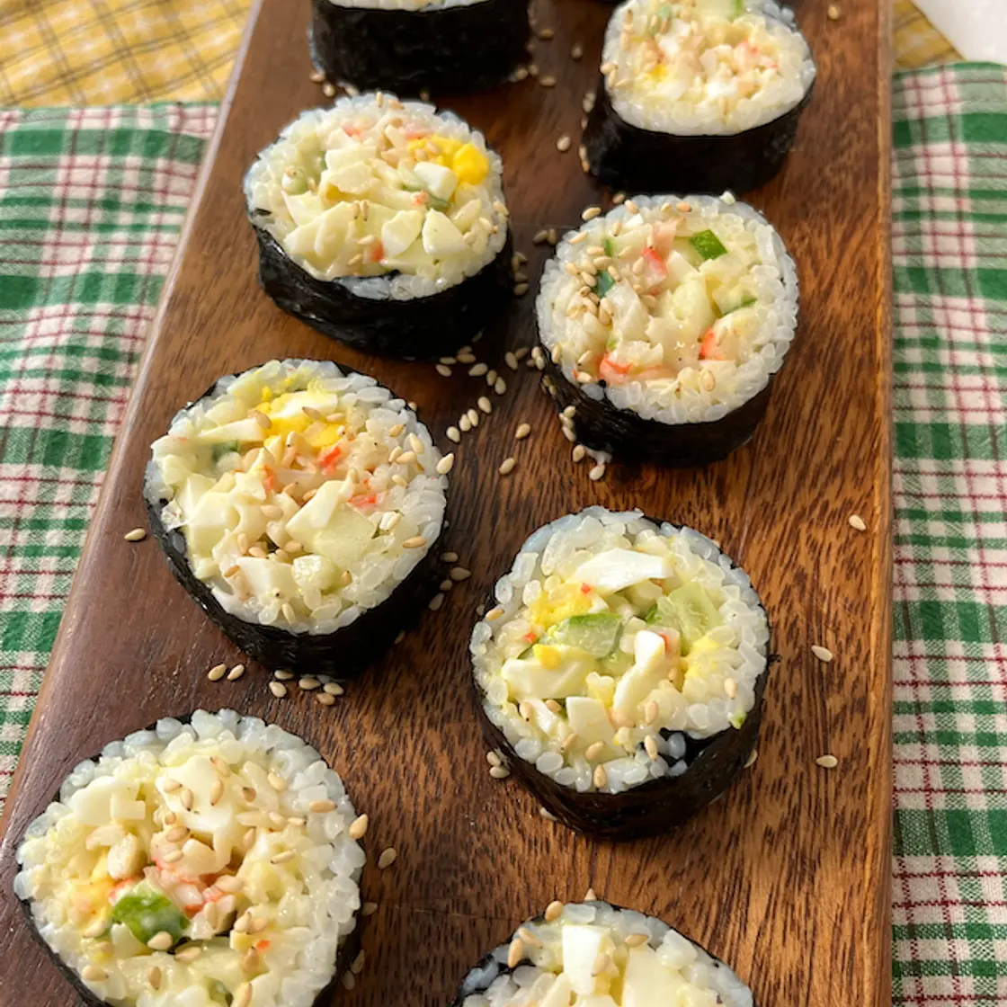 Crab Egg Mayo Rolls