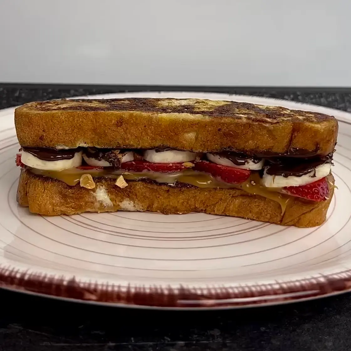 Schokoladen Karamell Sandwich