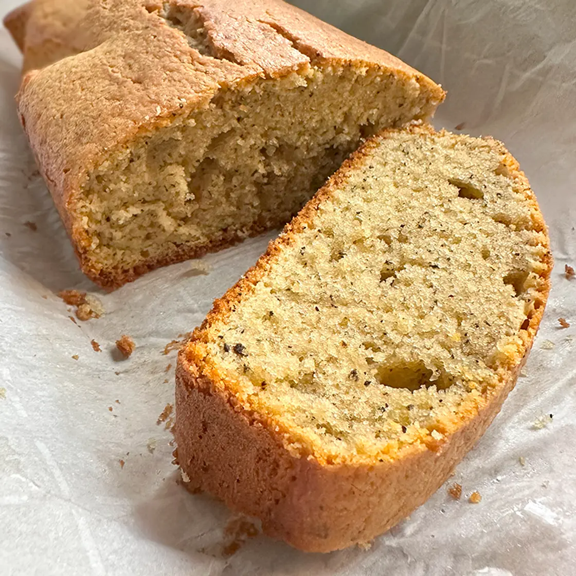 Earl Grey Pound Cake