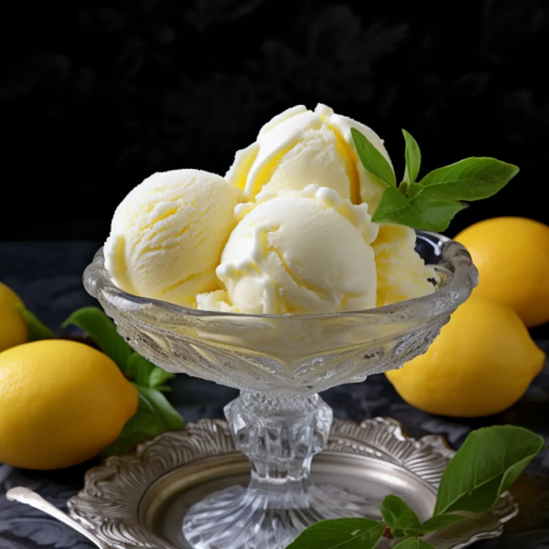 Creponne Oranaise - Lemon Orange Blossom Sorbetto