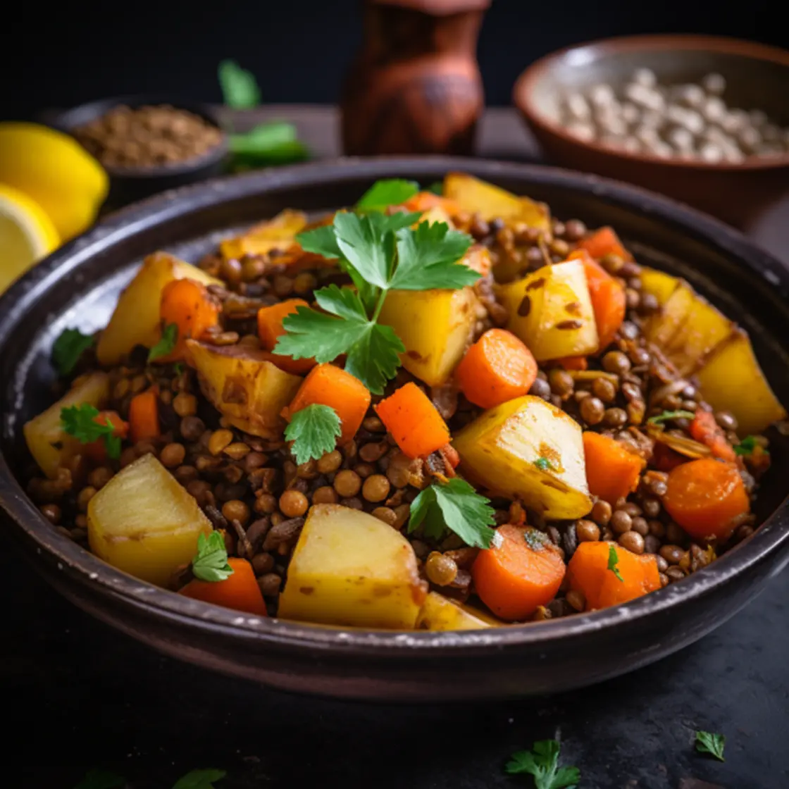 Easy Hearty Lentils