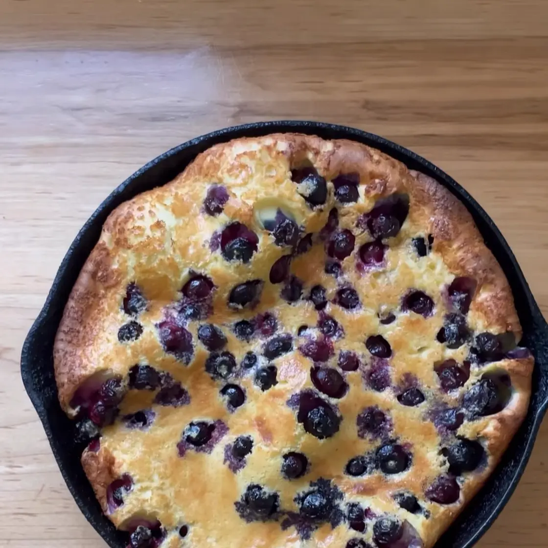 Lemon-Blueberry Dutch Baby