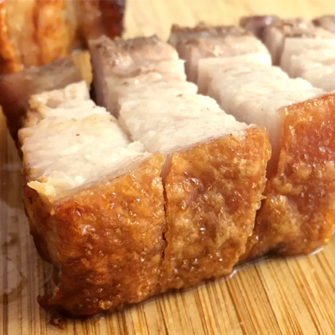 Air Fryer Crispy Pork Belly