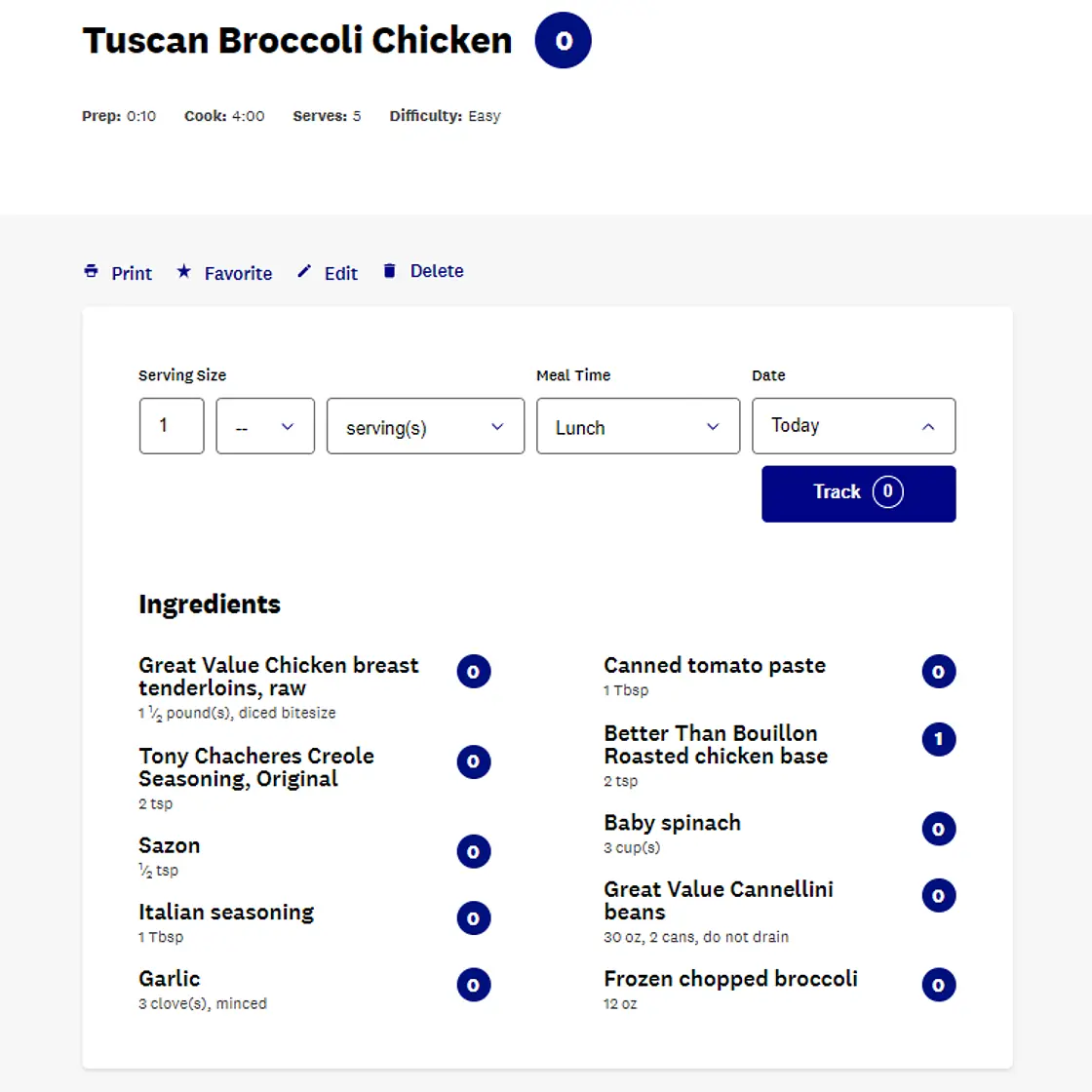 Tuscan Broccoli Chicken