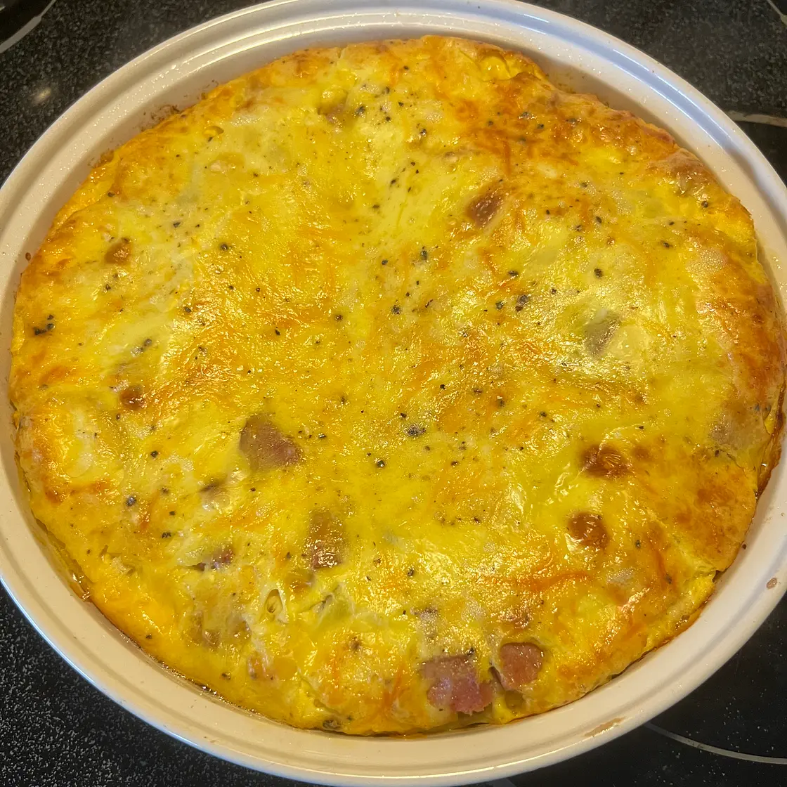 The very best crustless quiche (Impossible Quiche!)