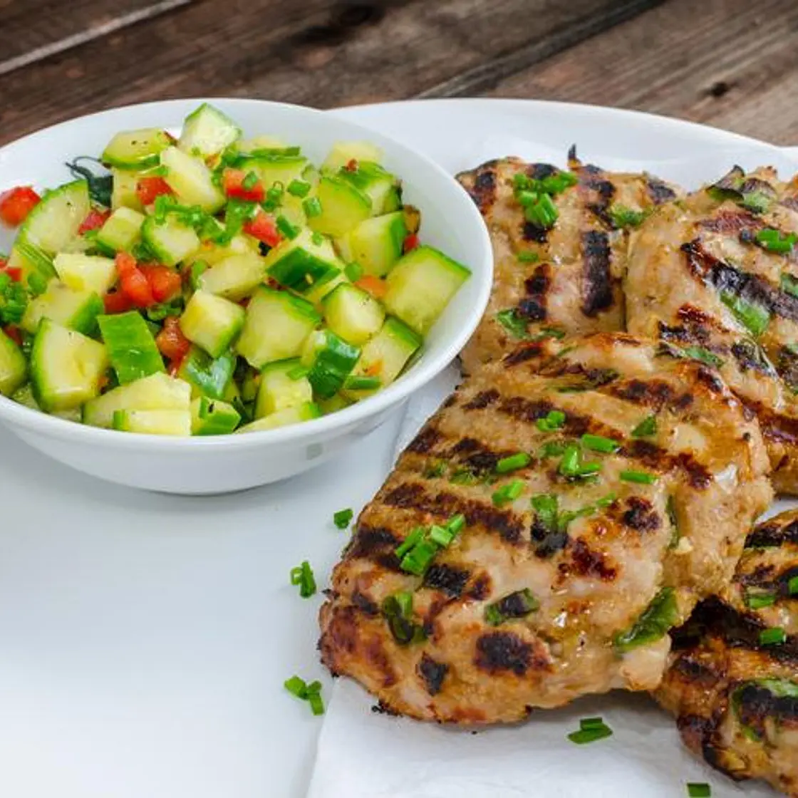 Grilled Turkey Burgers