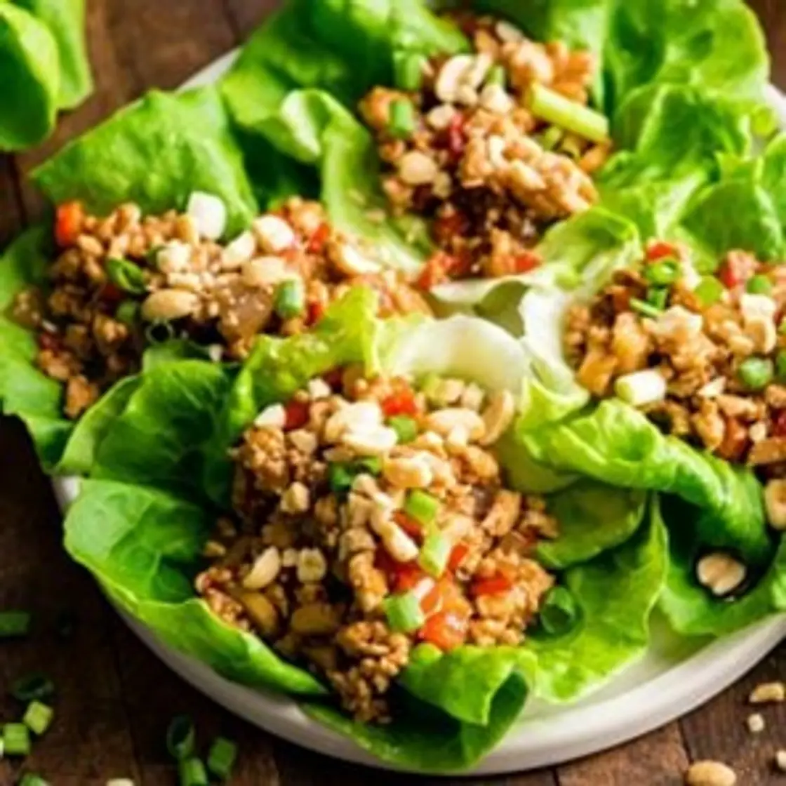 Asian Chicken Lettuce Wraps 7.7/10