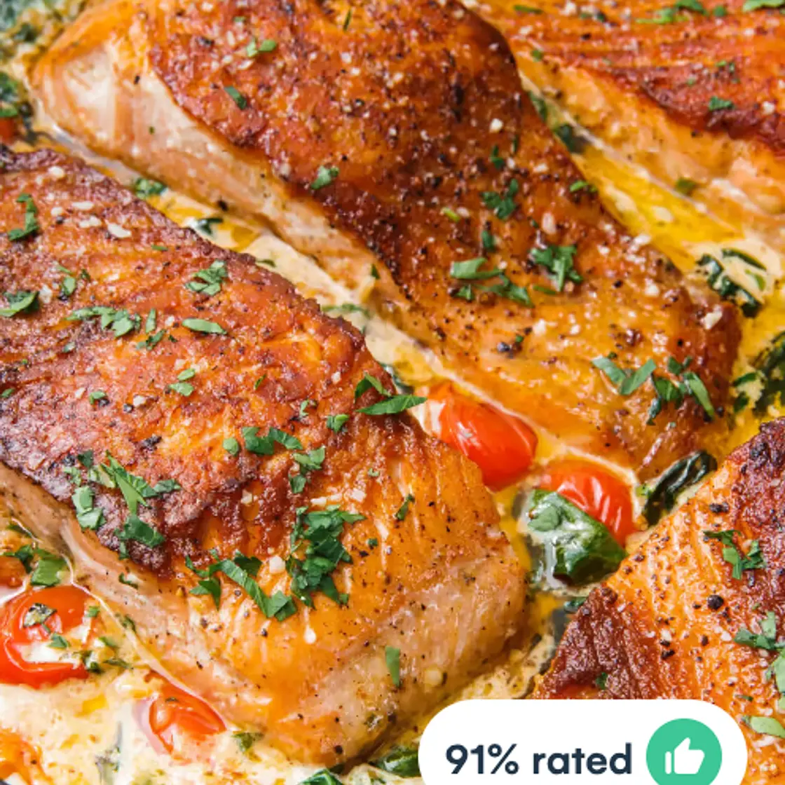 Tuscan Butter Salmon (non dairy)