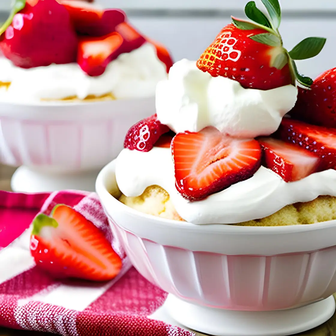 The Ultimate Strawberry Shortcake Sundae