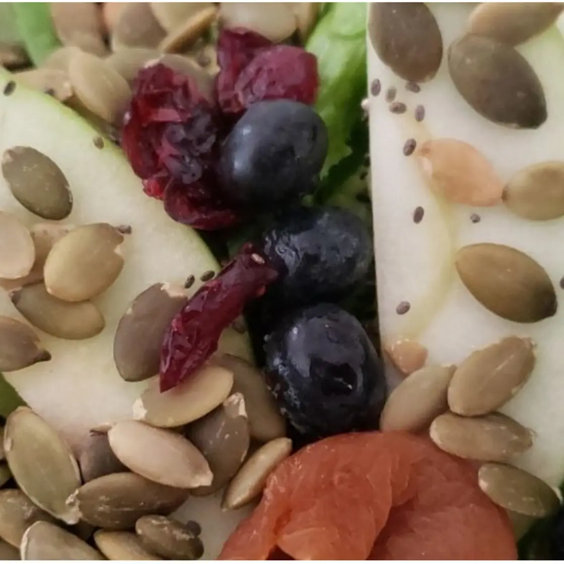Apple Blueberry Breakfast Salad Recipe