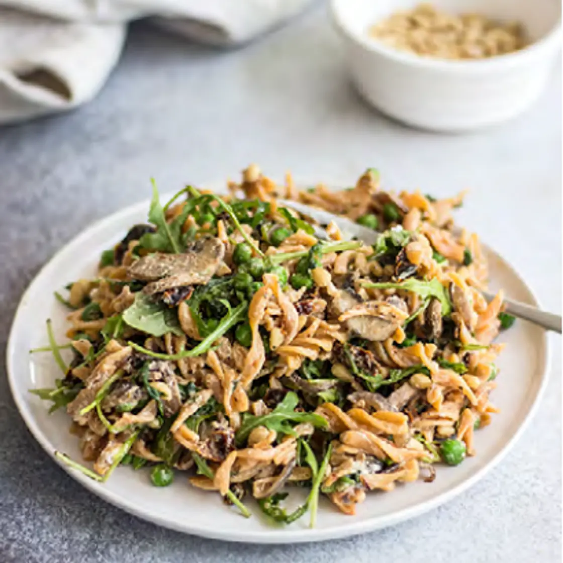 Herbed Mushroom Pasta