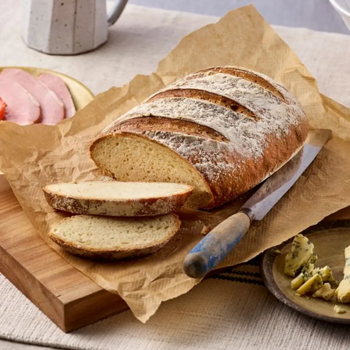 White Bread Bloomer Loaf
