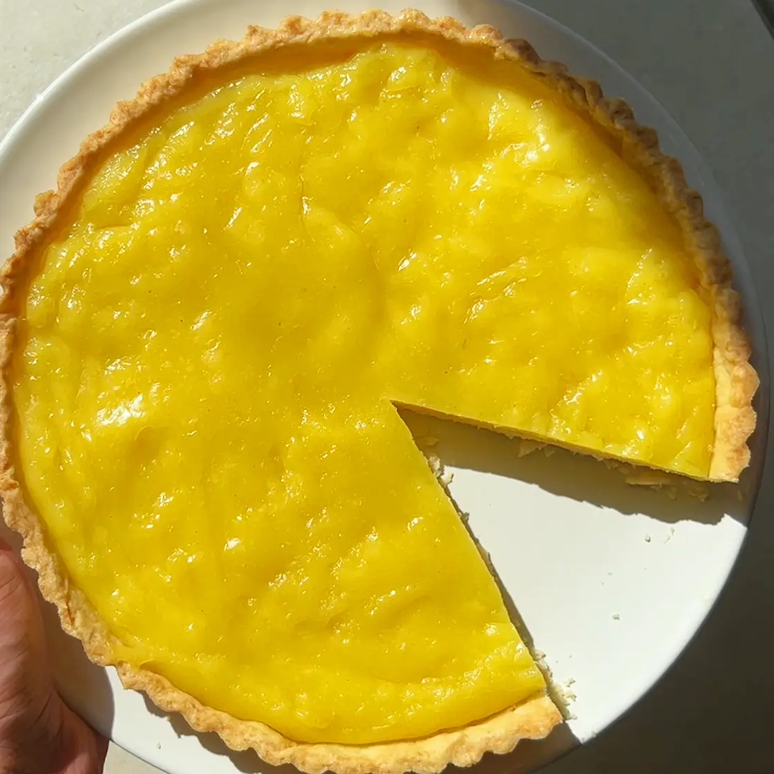 Vegan Lemon Tart 🍋