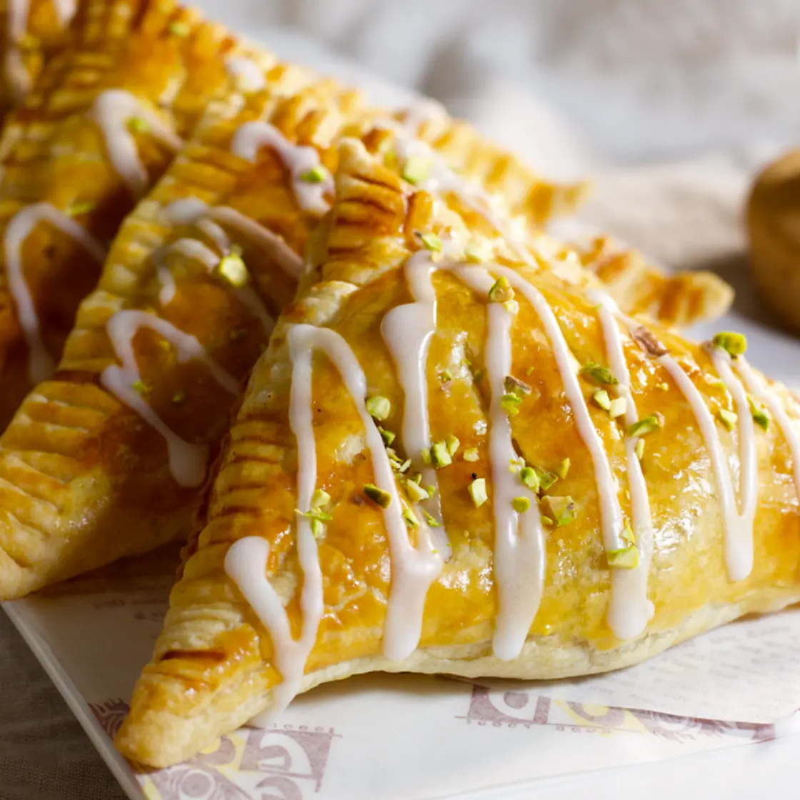 Delicious Peach Turnovers😋