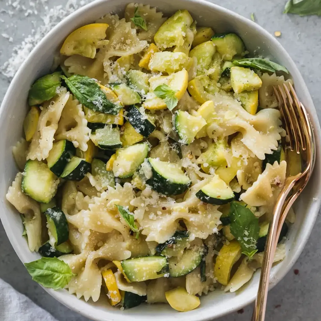 EASY SUMMER ZUCCHINI PASTA