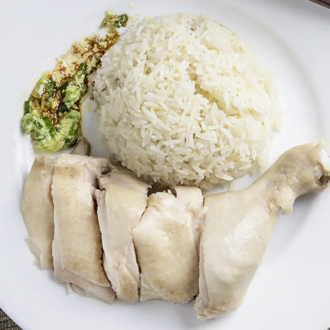 Rice Cooker Hainanese Chicken