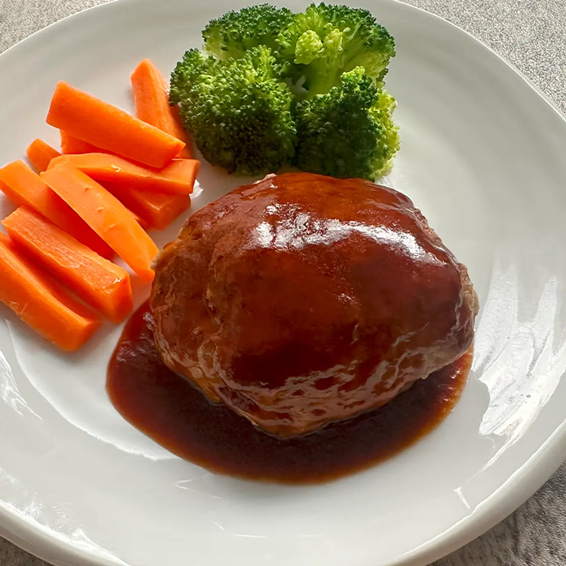Hambagu ( 和風ハンバーグ – Japanese Hamburger Steak )