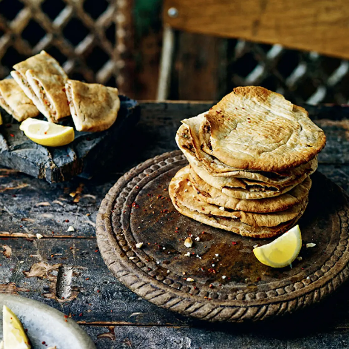 Sumac-spiced Lamb Pittas