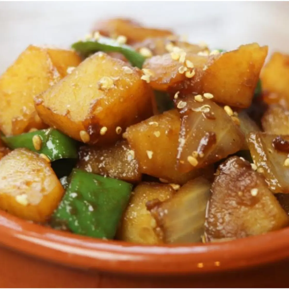 Korean Braised Potato (Gamja Jorim)