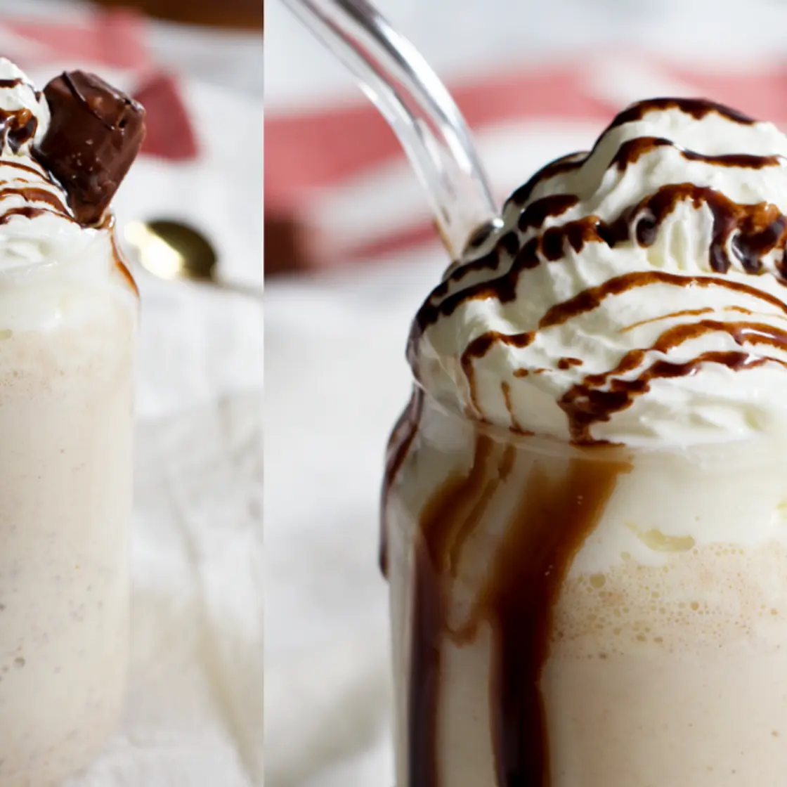 3 ingredient instant Kinder Bueno Milkshake