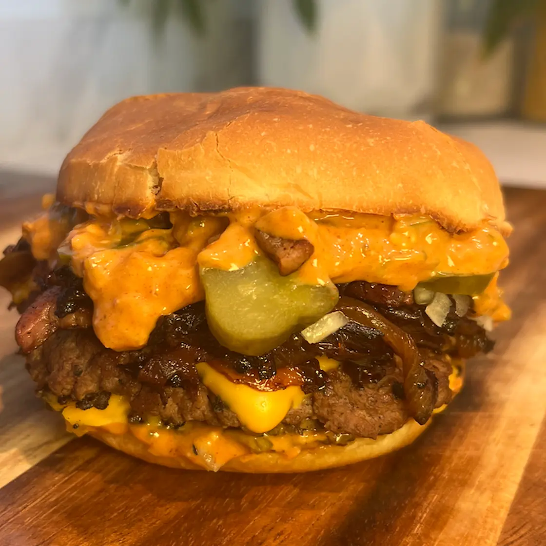 The Heal Chef Smash Burger