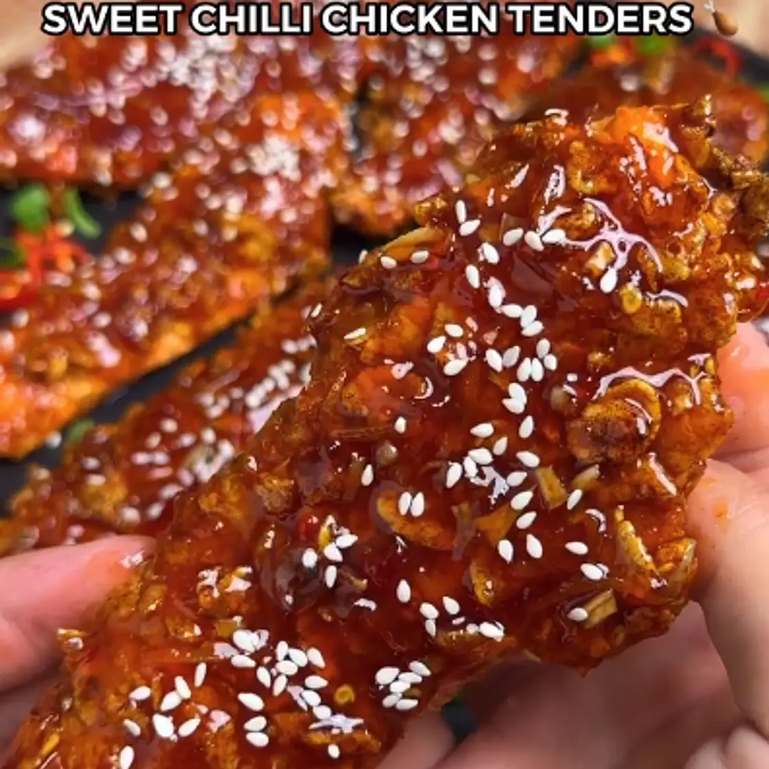 sweet chilli chicken strips