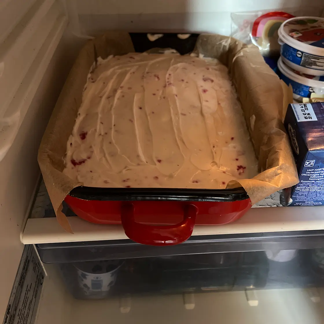 Raspberry and White Chocolate No Bake Cheesecake
