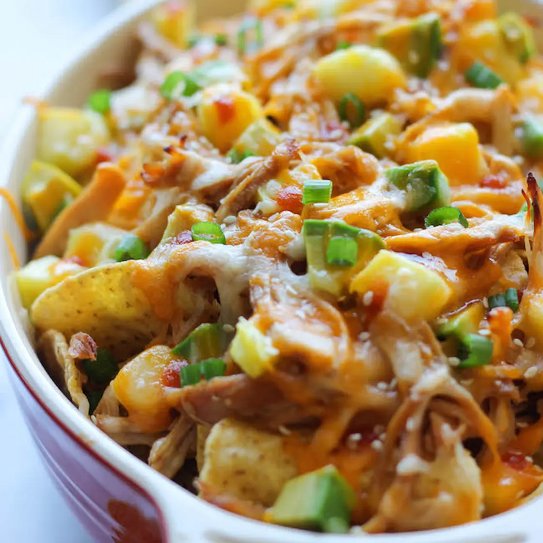 Asian Style Nachos