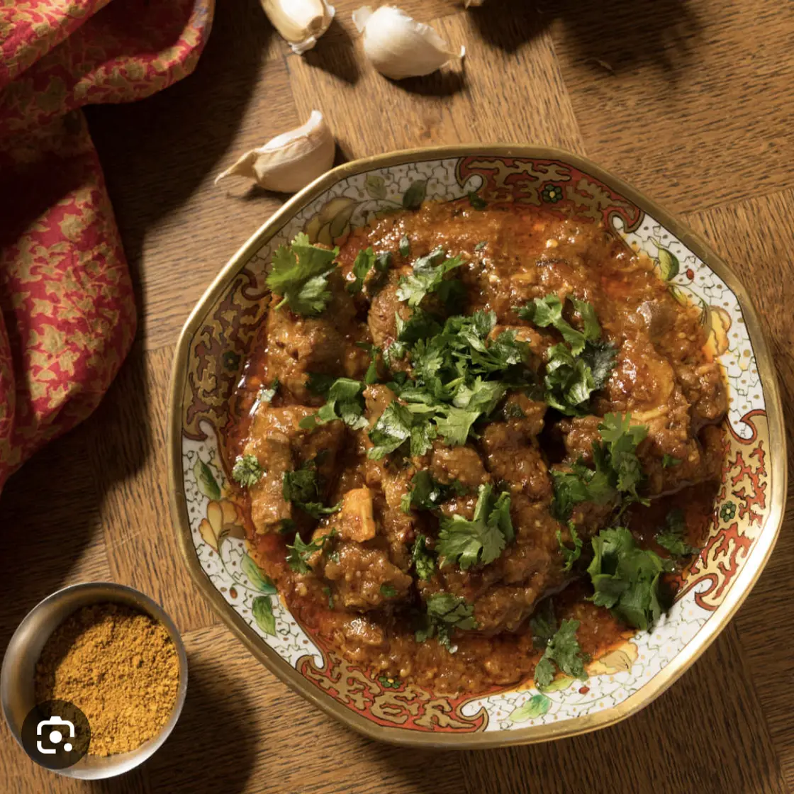 Poulet vindaloo -brocoli- riz