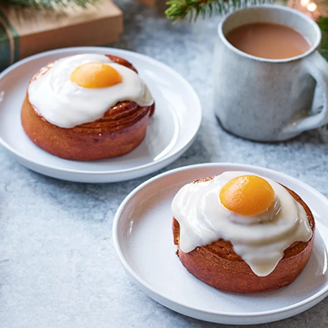 Rowan's 'Fried Egg' Breakfast bun