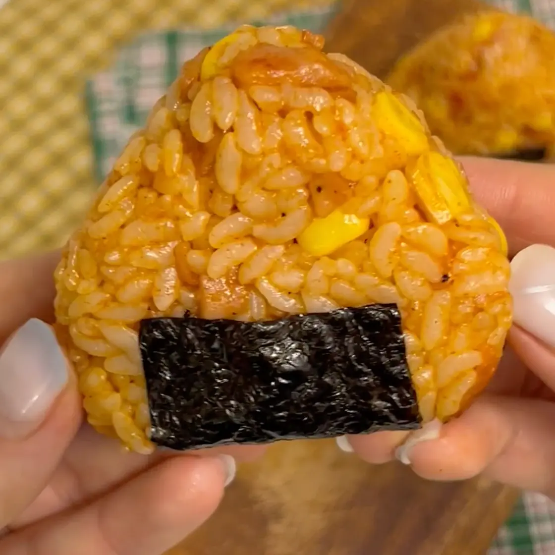 Spam Onigiri with Gochujang