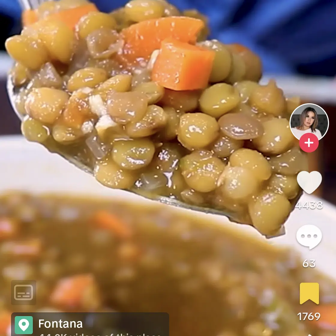 Lenteja soup TikTok