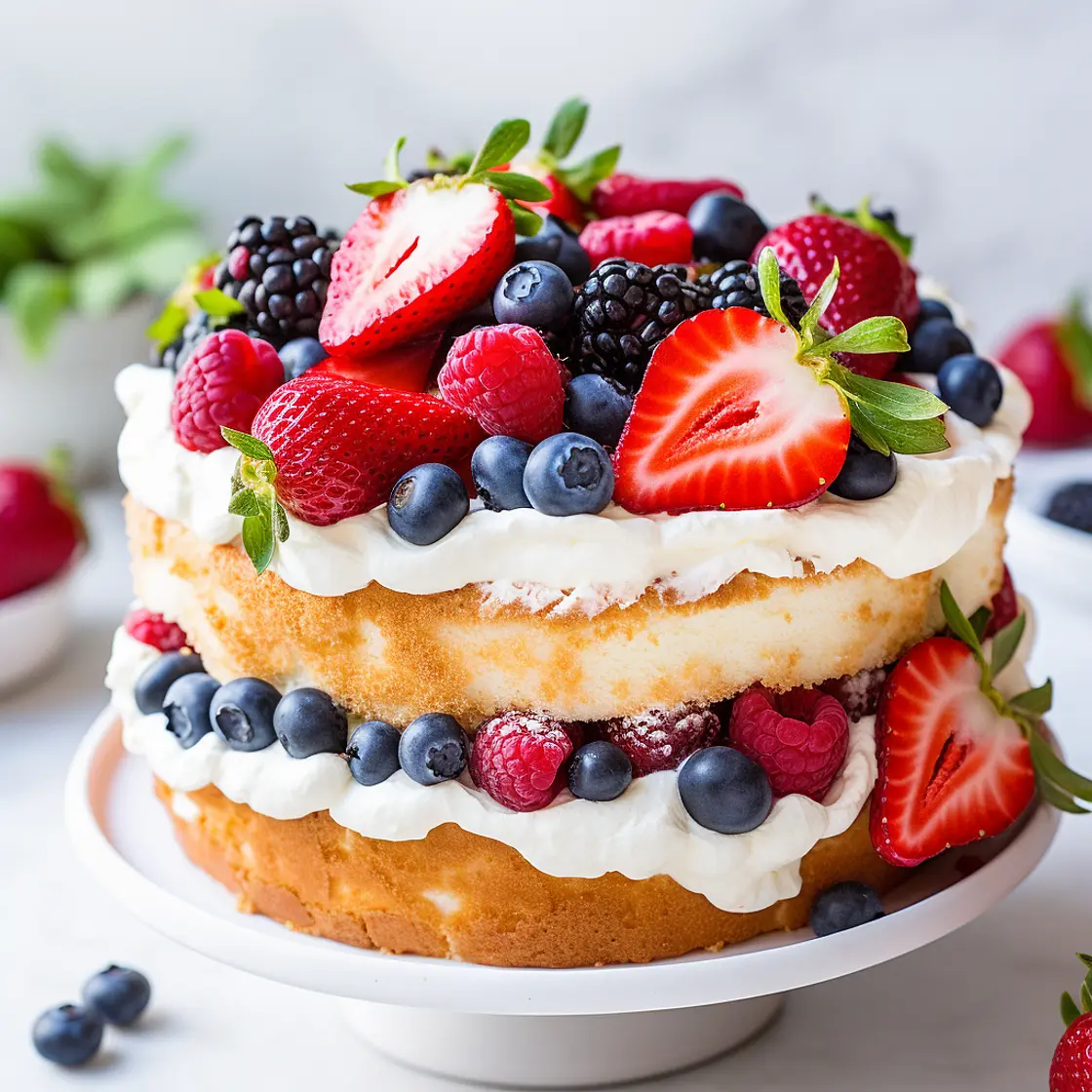 Heavenly Angel Food Cake