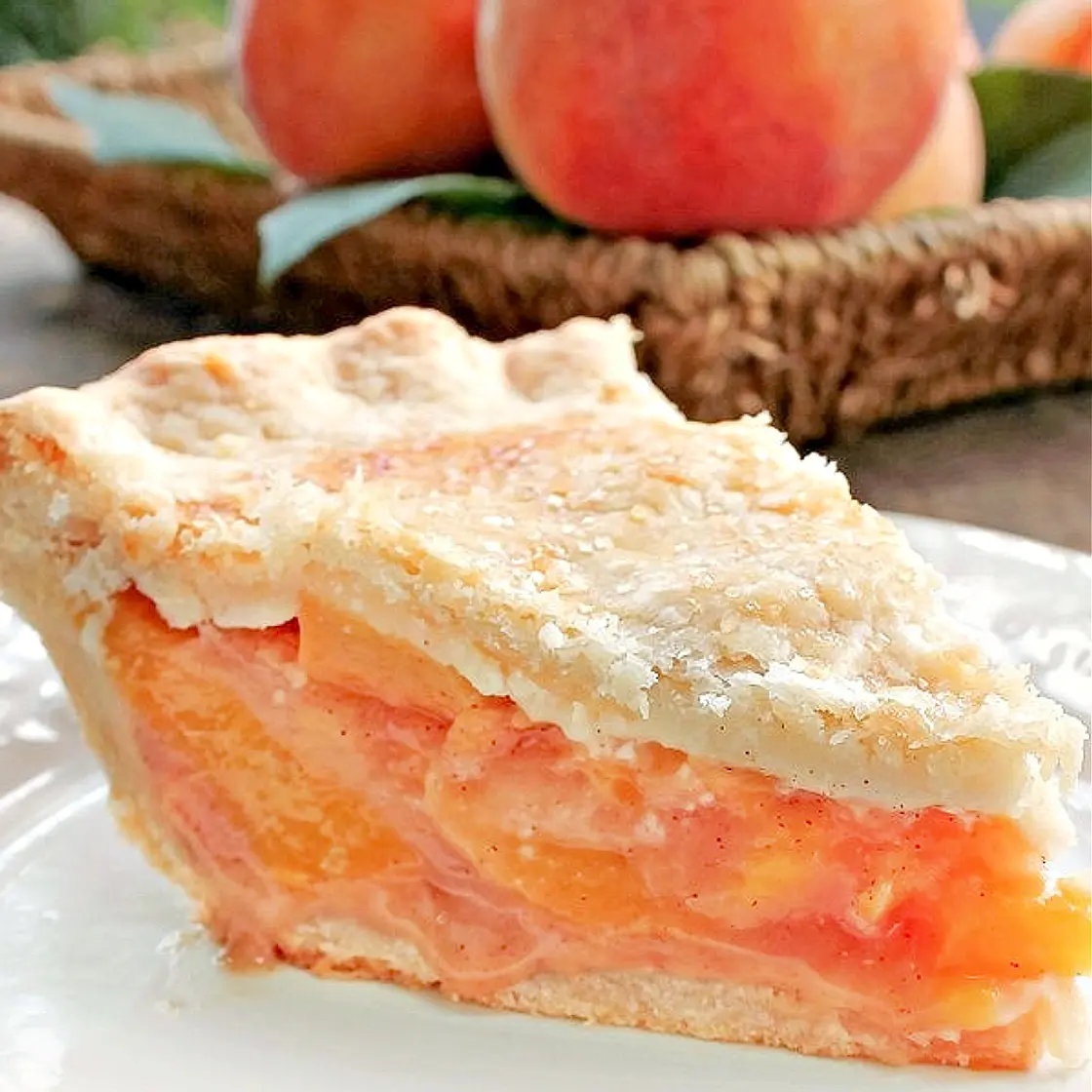 The Perfect Peach Pie