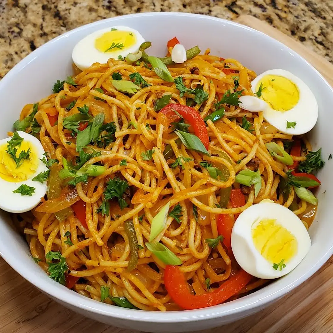 haitian spaghetti recipe