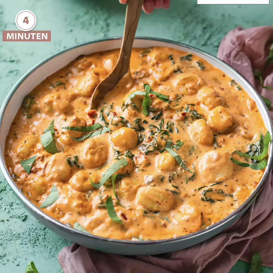 Tomaten-Mozzarella-Gnocchi (Thermomix)