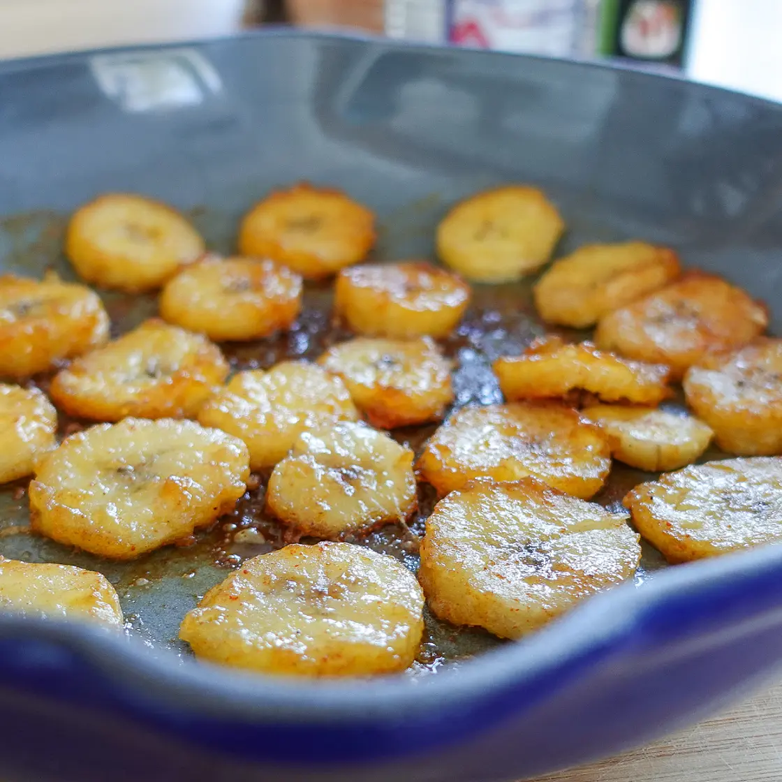 Maple Fried Bananas