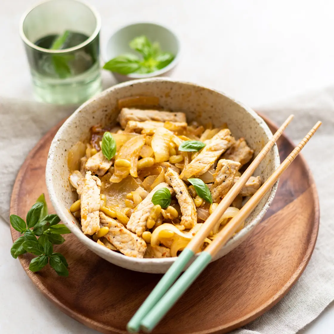 Sauté de porc façon thaï