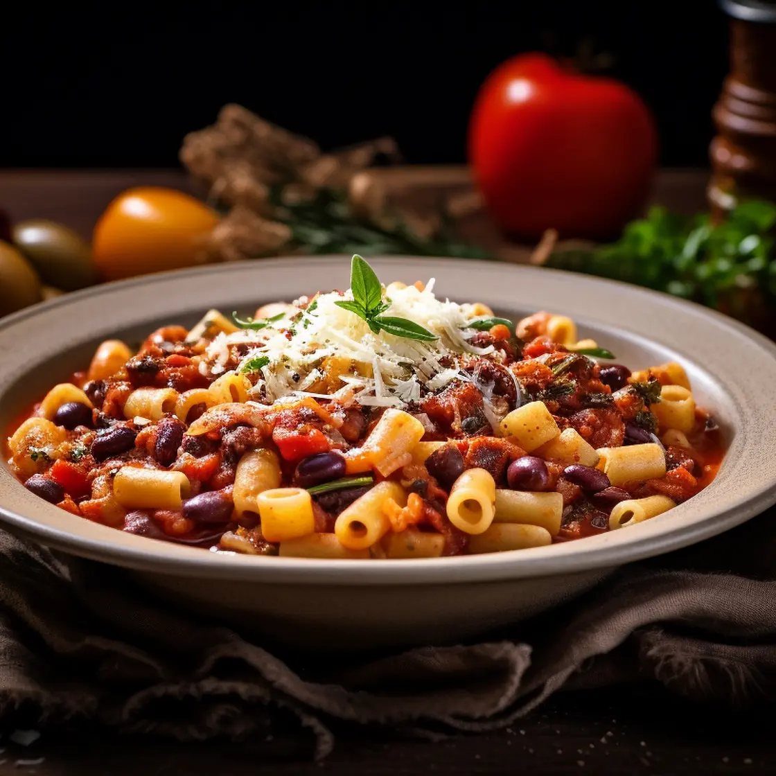 Pasta e Fagioli (Pasta with Beans)