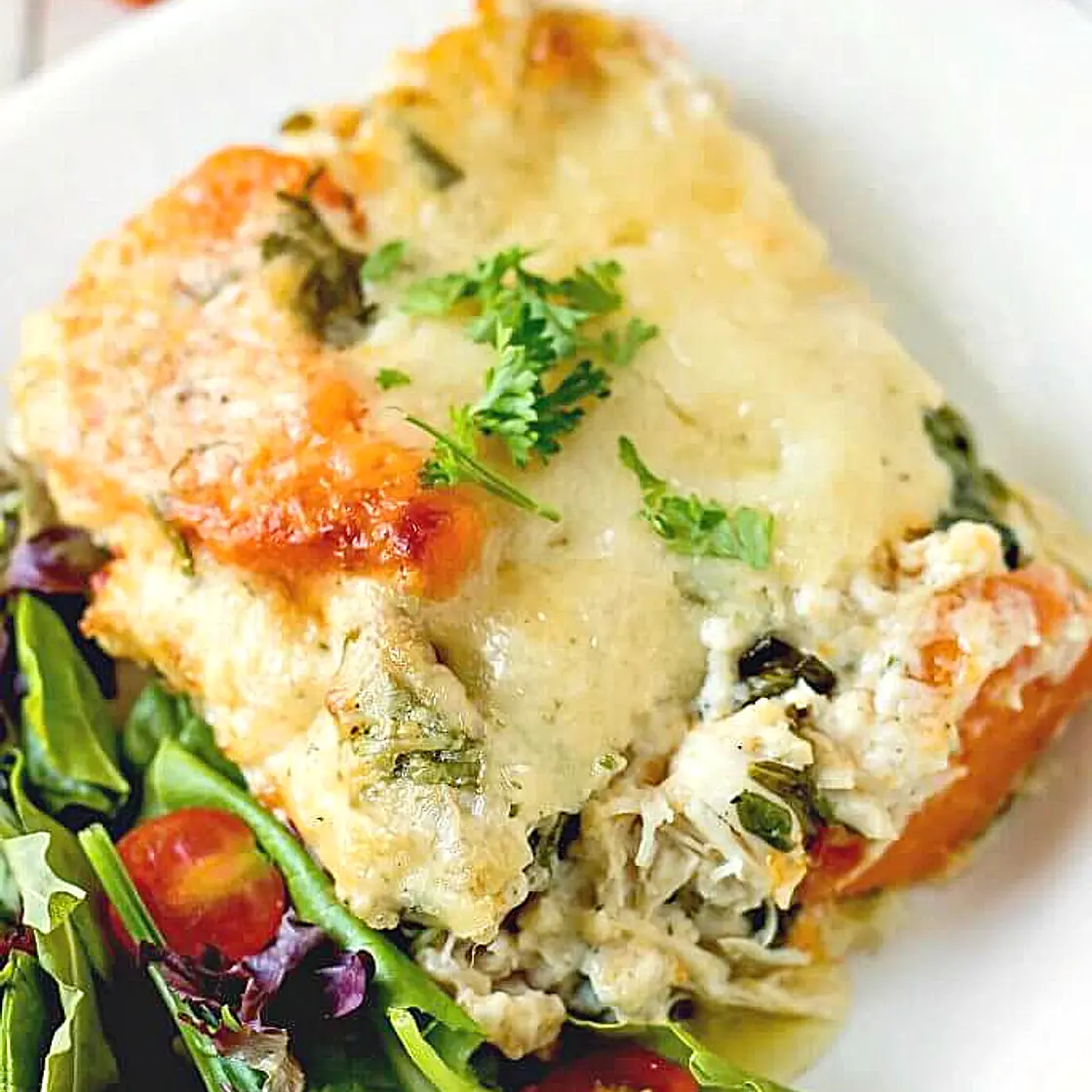 Cheesy Chicken Sweet Potato Casserole