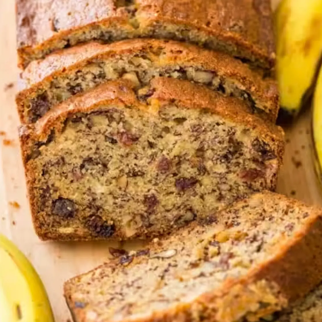 Moist banana bread