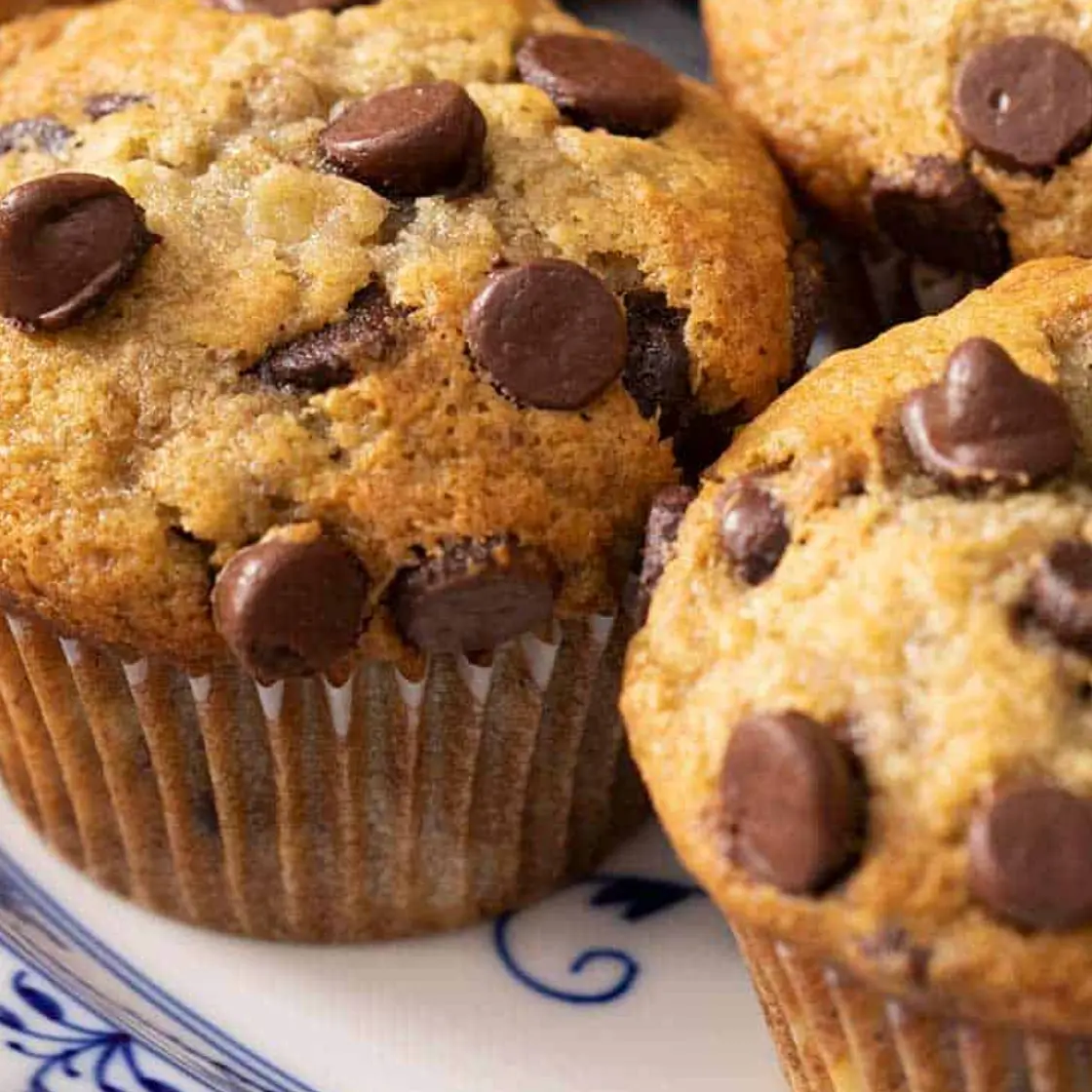 Banana Muffin (with chocolate)