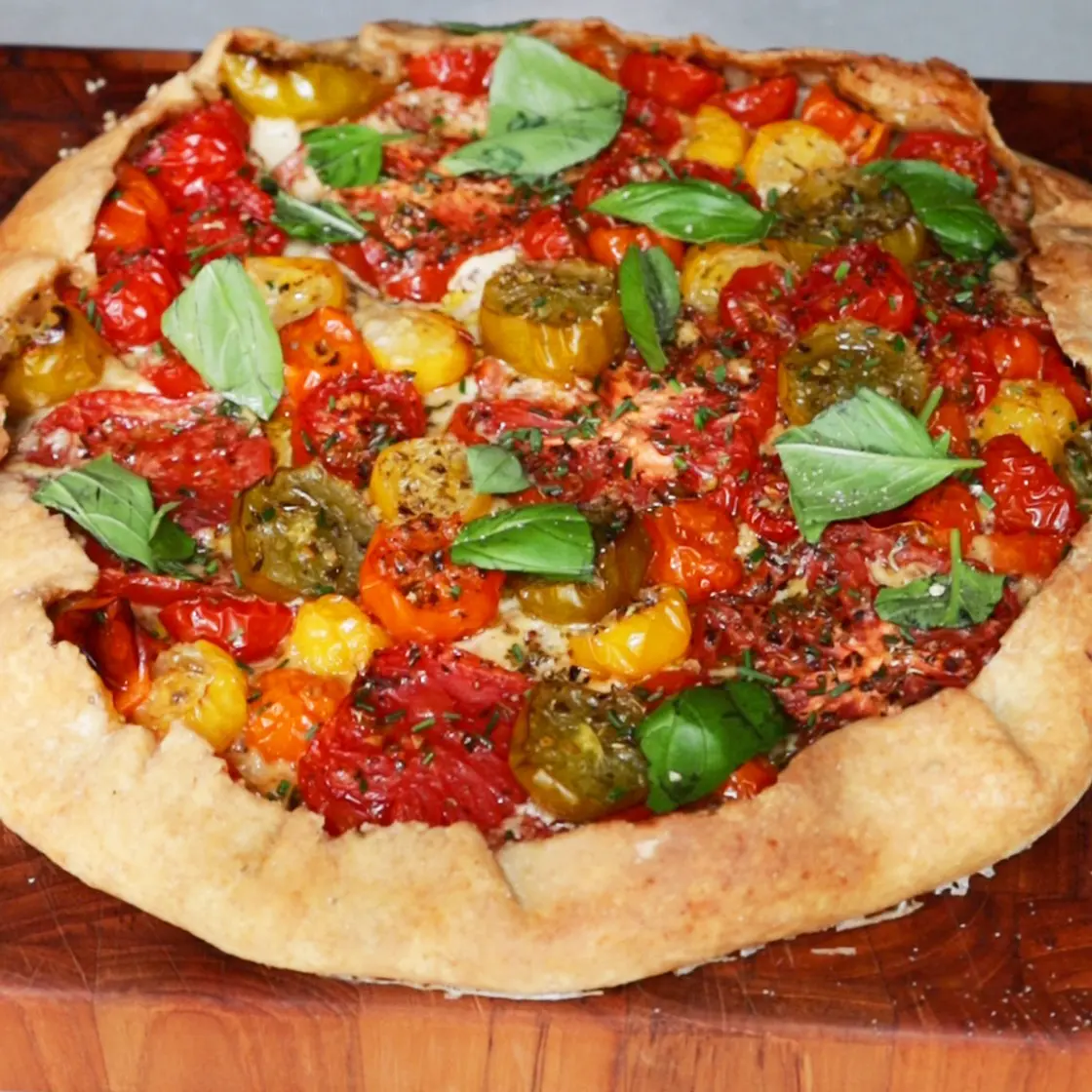 Easy Tomato Galette 🍅