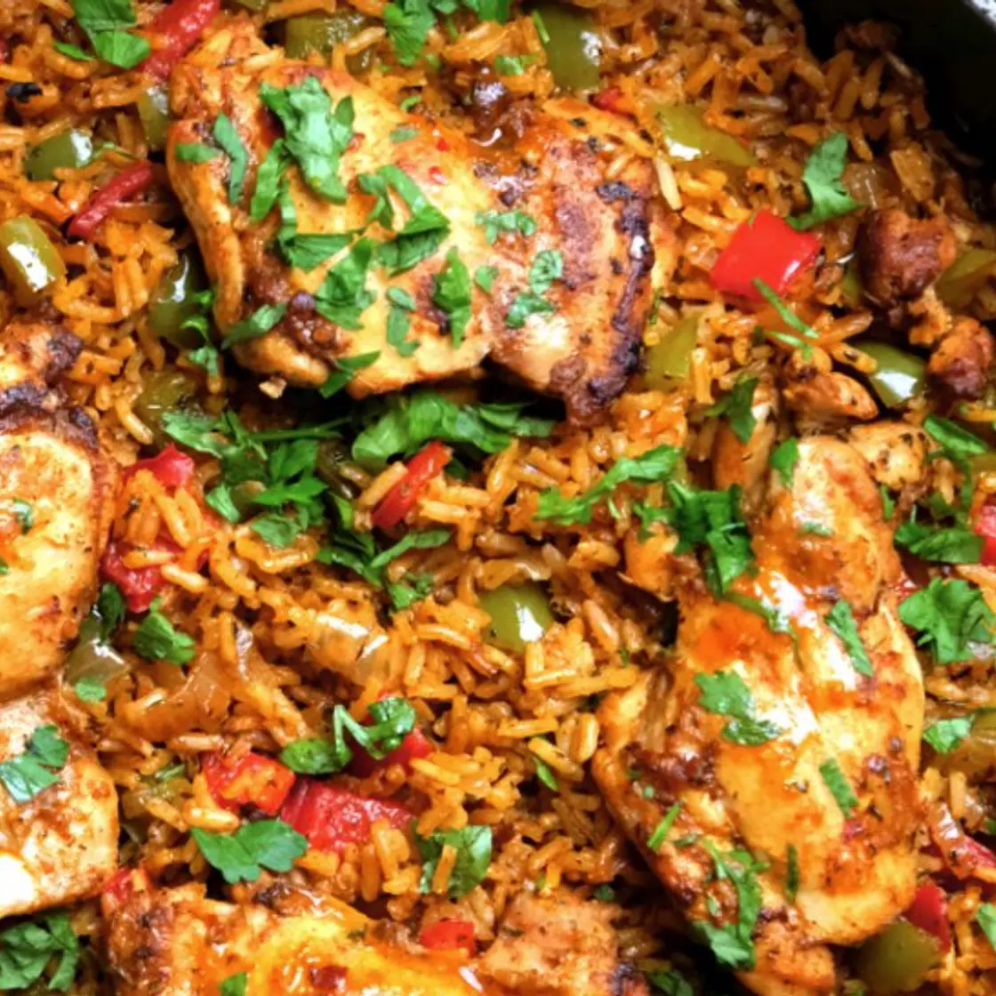 Peri Peri Rice Bake