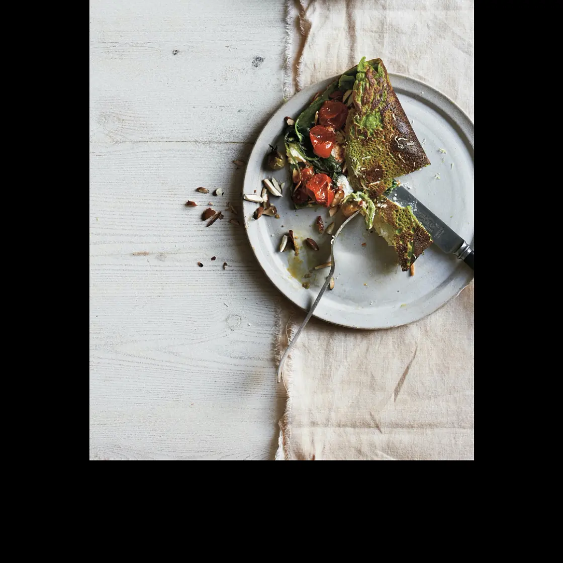 Green Chickpea Pancakes