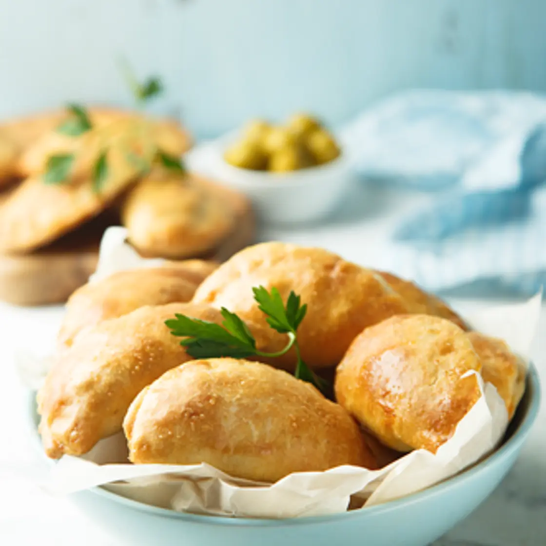 Deep-Fried Savory Chicken Pie
