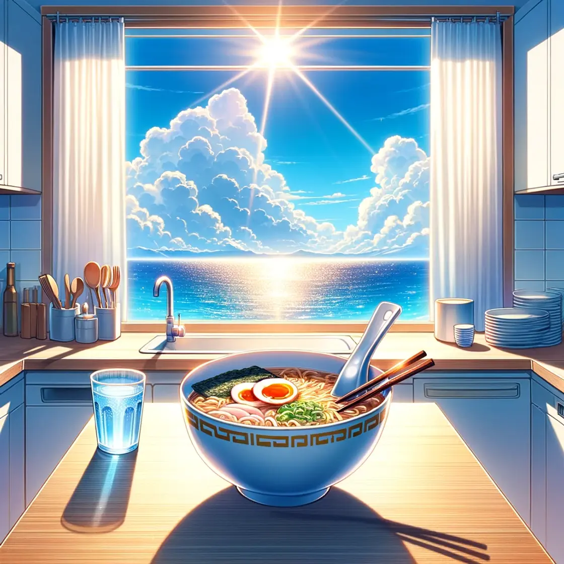 Classic Ponyo’s Ramen (from Ponyo on the Cliff by Studio Ghibli)